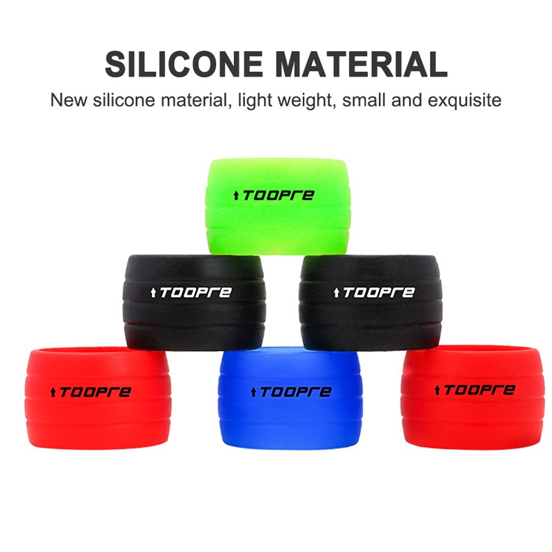 Cặp vòng đệm cố định tay lái xe đạp TOOPRE bằng silicone