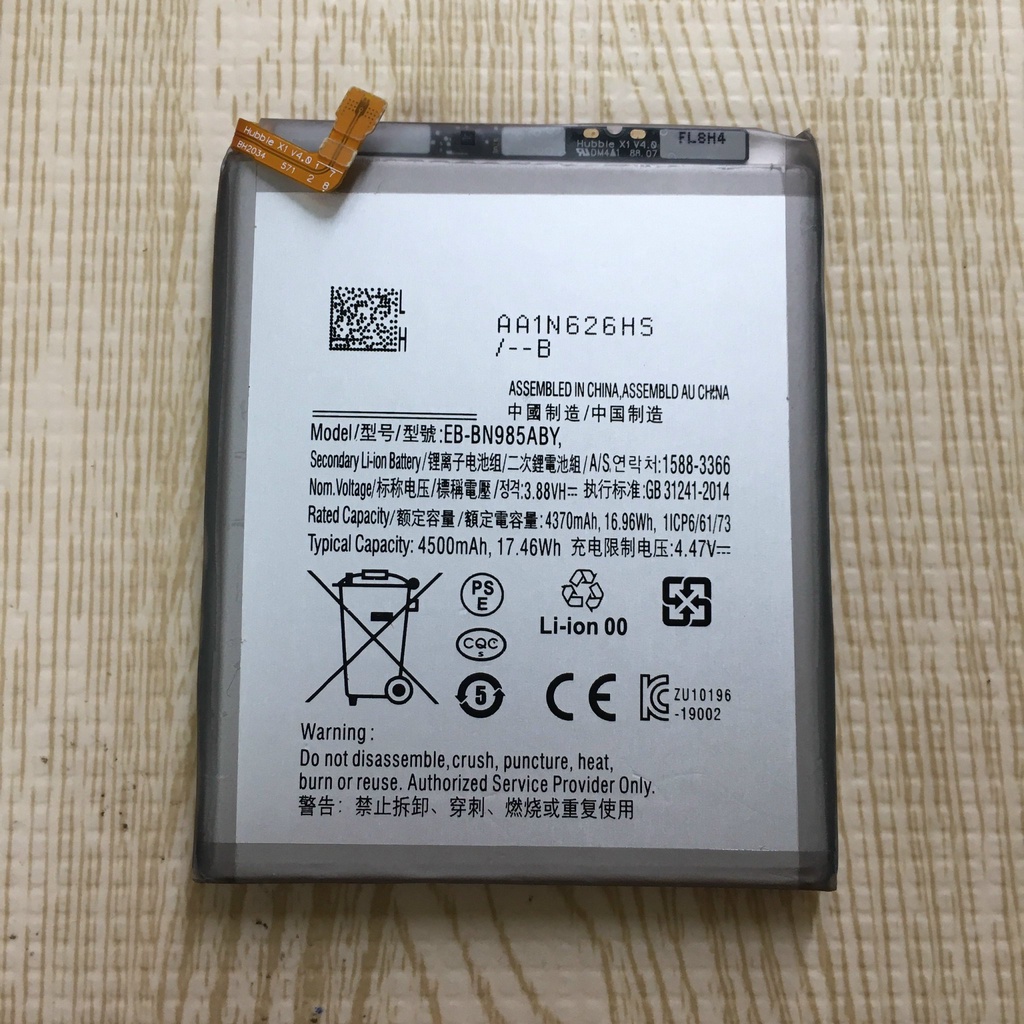 Pin Samsung Note 20 Ultra, Note 20 Ultra 5G, EB-BN985AB - Giá sỉ