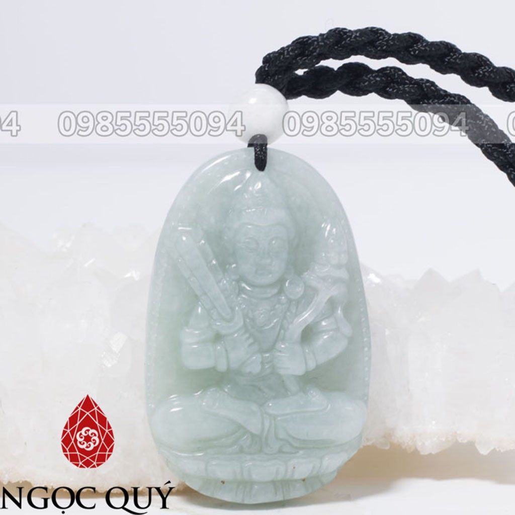 Mặt dây chuyền Phật bản mệnh Hư không tạng bồ tát 5x3cm