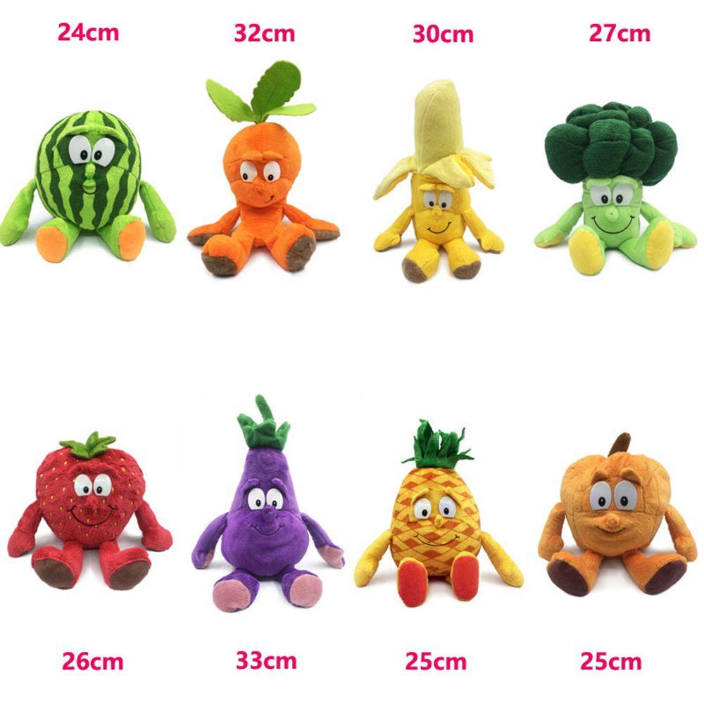 Thú Nhồi Bông Hình Trái Cây Hoạt Hình 25cm Xinh Xắn