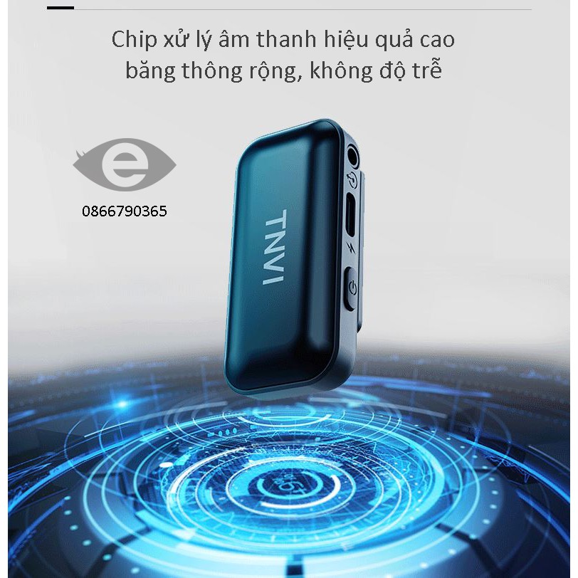 Micro thu âm cài áo không dây TNVI V3