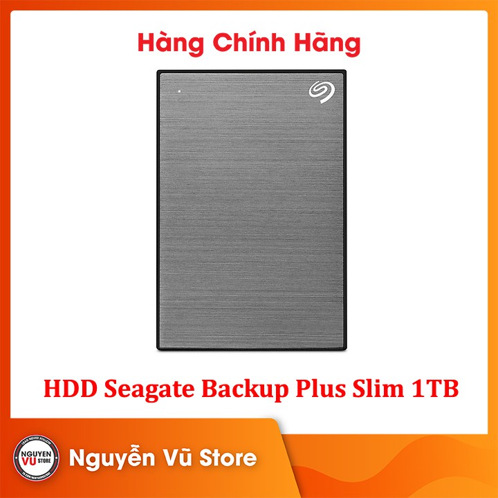 Ổ Cứng Di Động HDD Seagate Backup Plus Slim 1TB 2.5" USB 3.0 - Hàng Chính Hãng