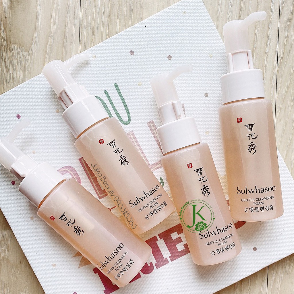 (Mini size) sữa rửa mặt Sulwhasoo Gentle Cleansing Foam 50ml