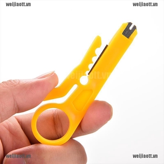 WEJT Network Connection Wire Punch Down Cutter Stripper For RJ45 Cat5 Cable Tool
