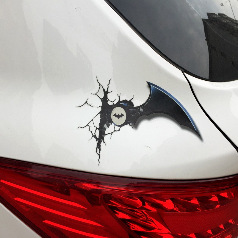 Decal Hoạt Hình 3D Trang Trí Ô Tô Xe Hơi Xe Máy