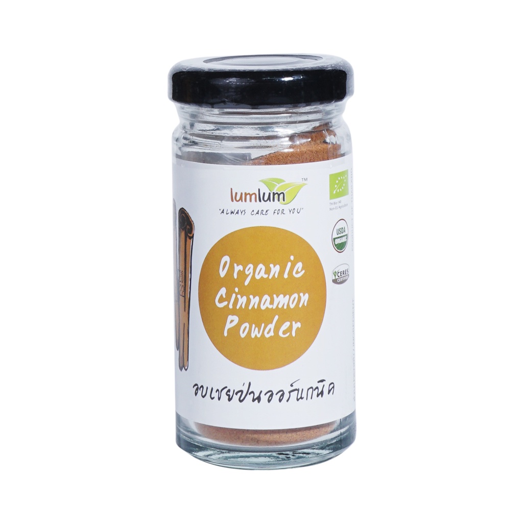 Bột Quế Hữu Cơ 30g Lumlum – Organic Cinnamon Powder