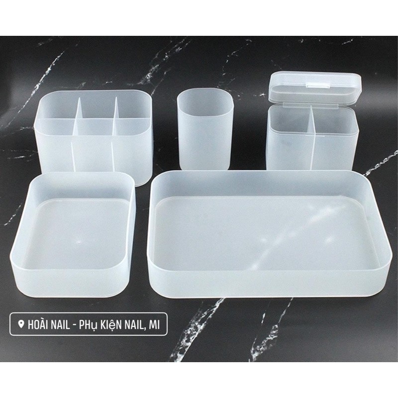 set dụng cụ 5 món bày bàn nail chuyên nghiệp