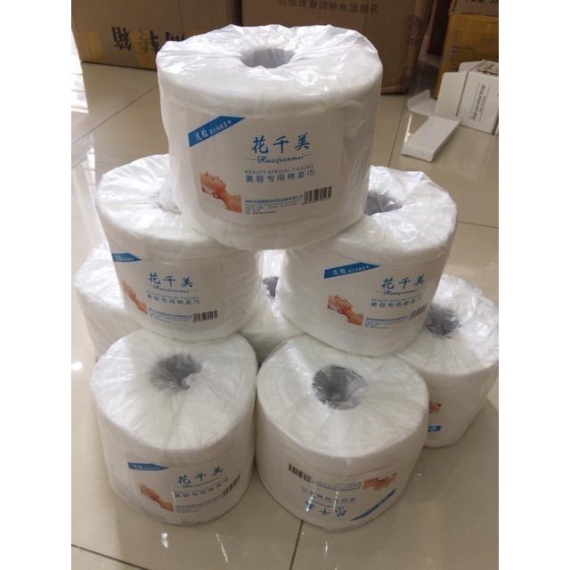 Giấy Cuộn Lau Mặt Đa Năng Dùng Cho Spa, Thẩm Mỹ Viện