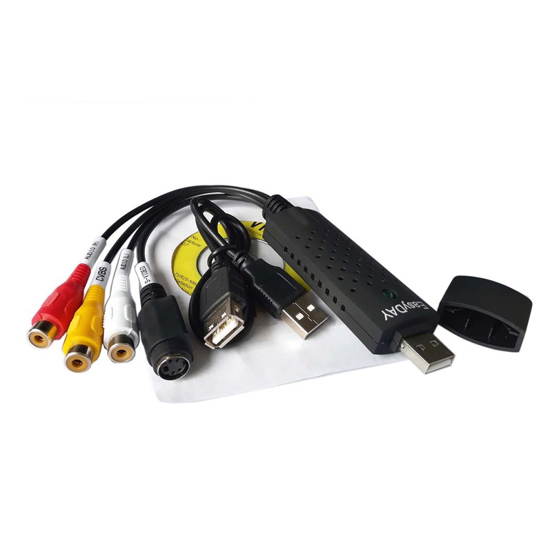 Cáp Ghi Hình TV VCD DVD Camera Easycap USB 2.0