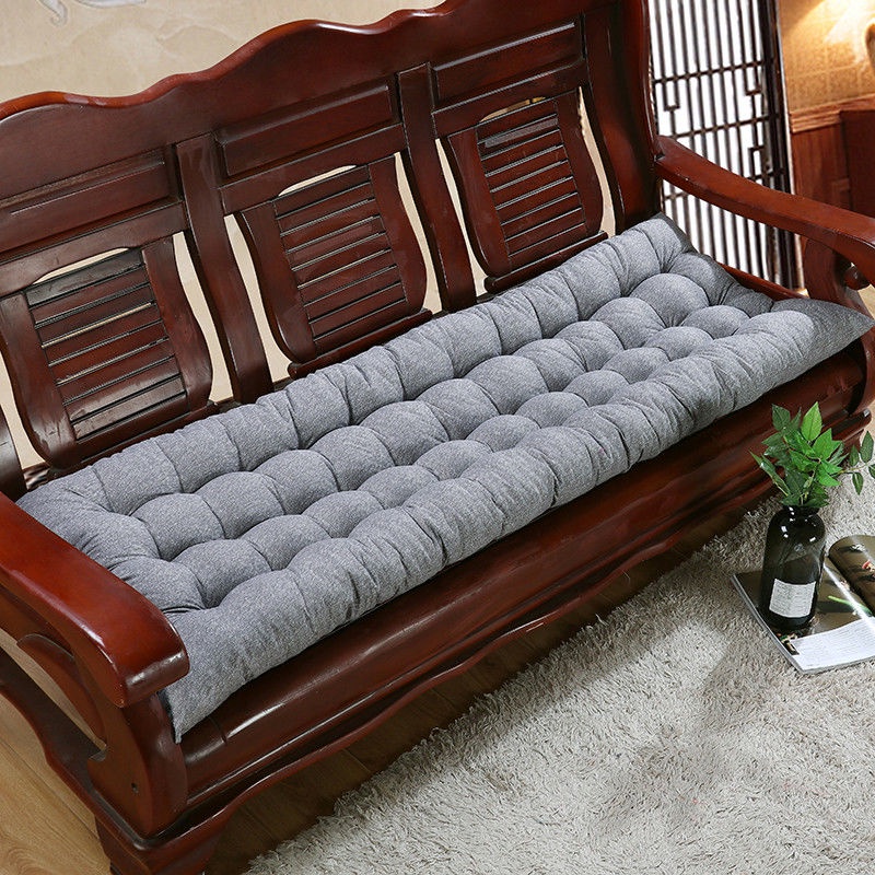 Đệm lót ghế sofa gỗ dày màu trơn thích hợp cho bốn mùa