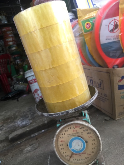 Băng dính trong đóng hàng loại 500g