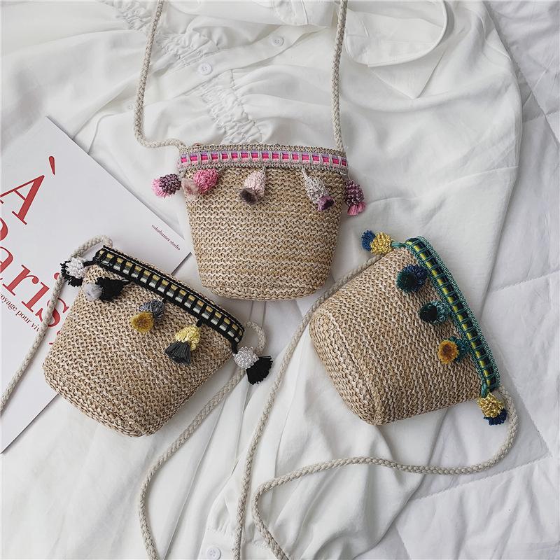 Túi Trẻ Em Phiên Bản Hàn Quốc 2020 Túi Đeo Vai Mùa Hè Đơn Giản Túi Ống Hút Mini Hợp Thời Trang Bé Trai Bé Gái Túi Messenger