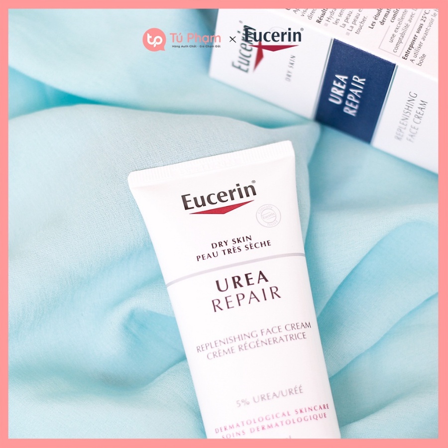 Kem Dưỡng Eucerin Urea Repair Replenishing Face Cream 5% Urea 50ml