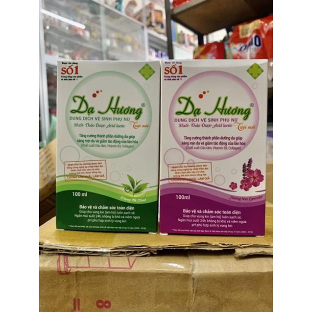 Dung Dịch Vệ Sinh Phụ Nữ Dạ Hương 100ml