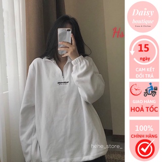 Áo nỉ, Áo hoodie nỉ thêu chữ Thar, chất mềm mịn Daisy Boutique SP000593