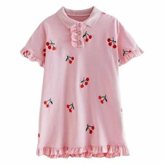 Váy xuông cotton bé gái