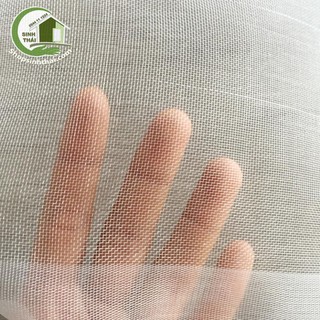[ 1 mét ] Lưới mùng trắng,  lưới chặn côn trùng - lưới chống muỗi - lưới bảo vệ cây trồng - khổ 1,15m