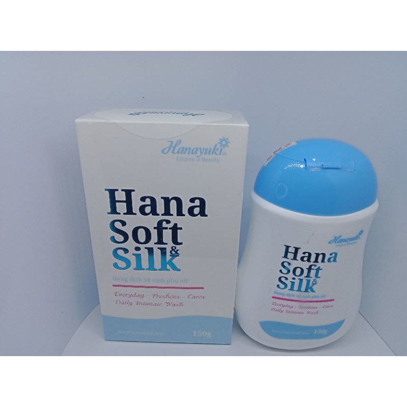 Dung Dịch Vệ Sinh Phụ Nữ HaNa Soft Silk (Cam Kết Chính Hãng)