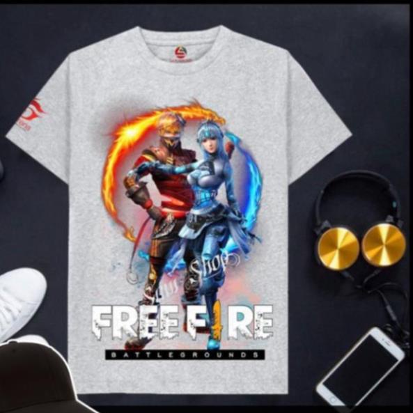 VHL Store [Siêu hot] Áo thun in hình Free Fire giá siêu sock BB dây cót VHL Store