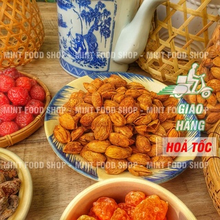 Hạnh Nhân Rang Bơ Vỏ Mỏng - Lon 350gr