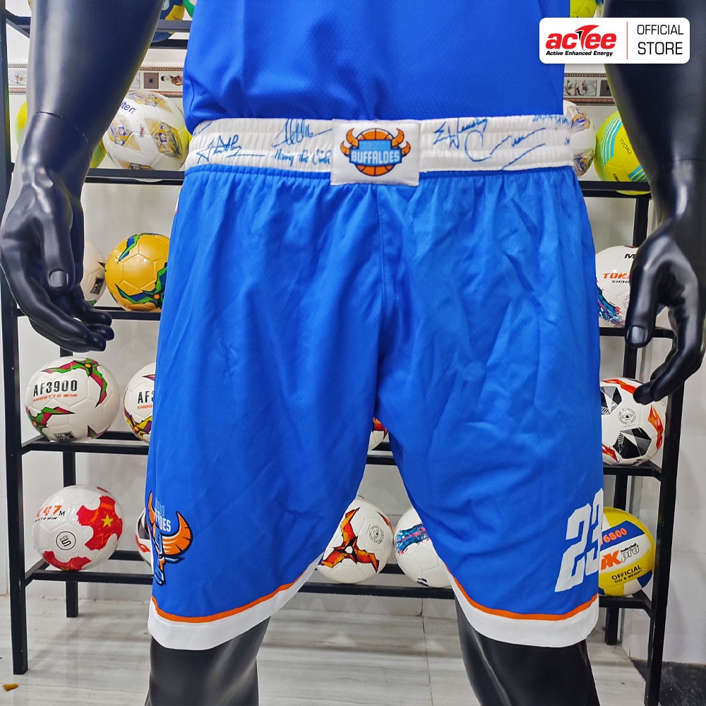 Quần thi đấu Bóng rổ Hanoi Buffaloes VBA 2021 - màu Xanh - Thanh lý