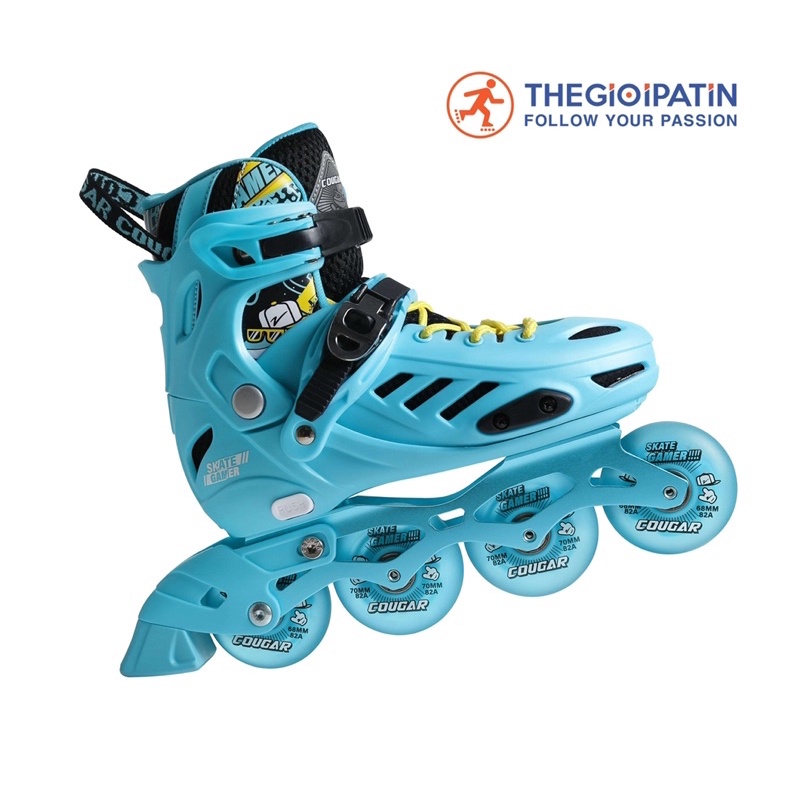 Giày Patin Cougar MZS 313 bánh đèn đánh lửa siêu sáng