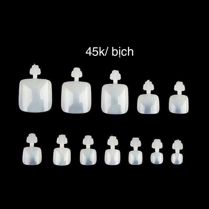 móng úp chân bịch 600 móng đủ size