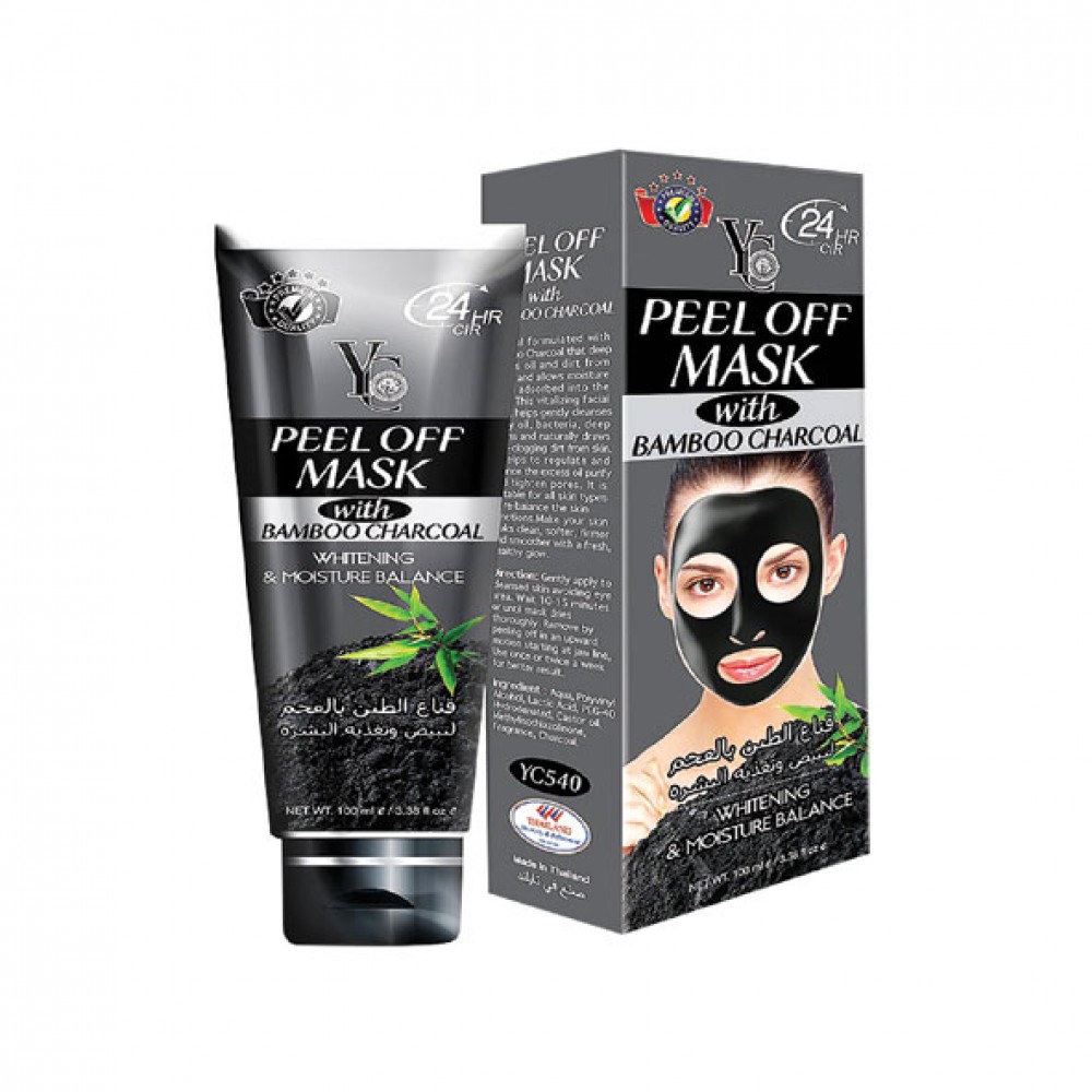 Gel Mặt Nạ Lột Nhẹ Chiết Xuất Từ Than Tre YC Peel Of Mask With Bamboo Charcoal YC540 (100ml)