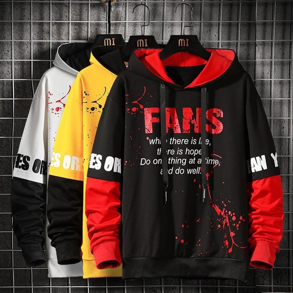 Áo Hoodies Nỉ Nam FANS Vảy Sơn Độc Đáo Mỏng Nhẹ Có Mũ Trùm Đầu ZENKODLMEN AO TOP NAM 90000175