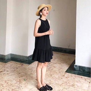 Váy Bầu Sát Nách Đuôi Cá