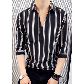 Áo sơ mi nam 4Young tay lỡ