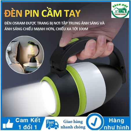 ĐÈN PIN KẾT HỢP ĐÈN BÀN, ĐÈN NGỦ, 2 CHỨC NĂNG CAO CẤP, ĐÈN BÀN CẦM TAY CÓ SẠC (BẢO HÀNG 12 THÀNG)