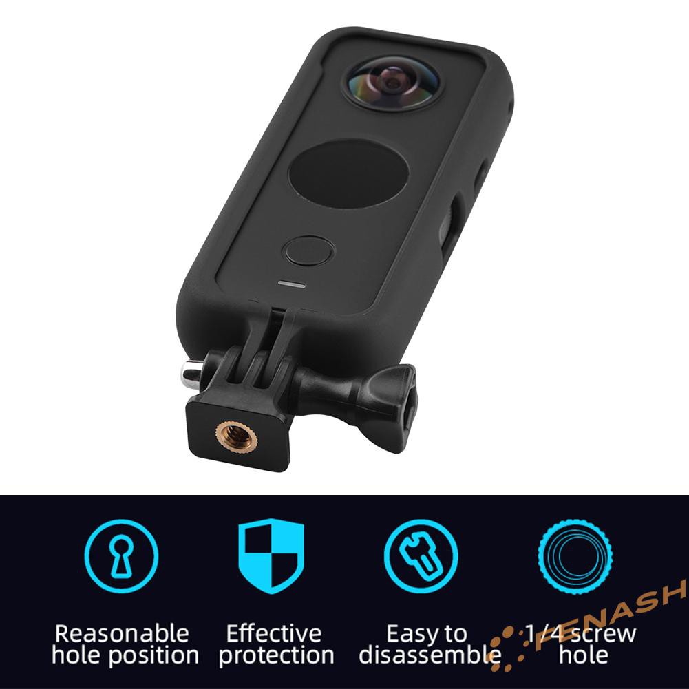 Khung Bảo Vệ 1 / 4 Chân Cho Máy Ảnh Insta360 One X2 Action | BigBuy360 - bigbuy360.vn