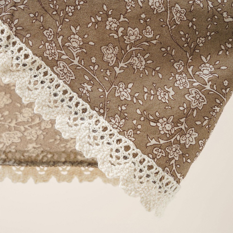 Khăn Choàng Ren In Họa Tiết Phong Cách Bohemian Dành Cho Nữ