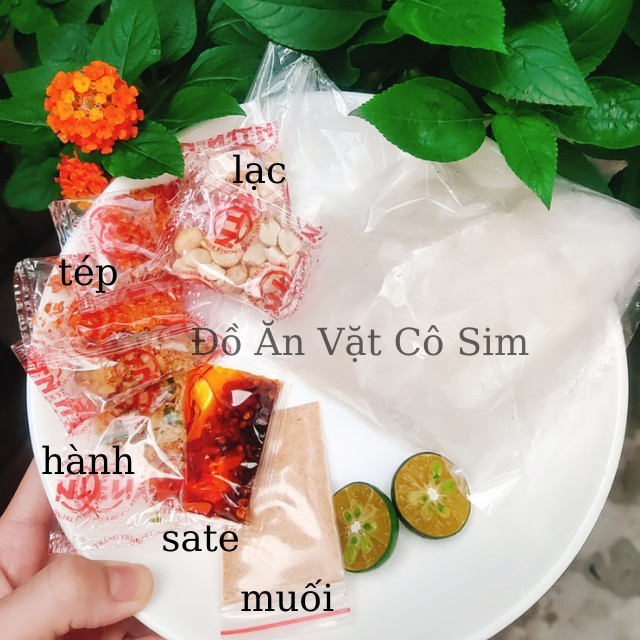 [Tự Chọn]Bánh Tráng Phơi Sương Muối Nhuyễn + Topping Các Vị