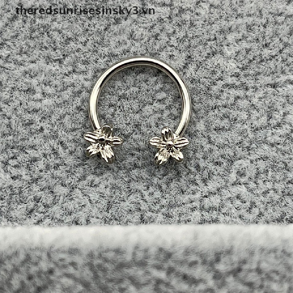 * Thời Trang Mới * * Khuyên Tai Dạng Vòng Xoắn Hình Bướm Nariz