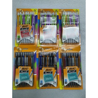 Hộp 24 bút chì bấm - thương hiệu BIC