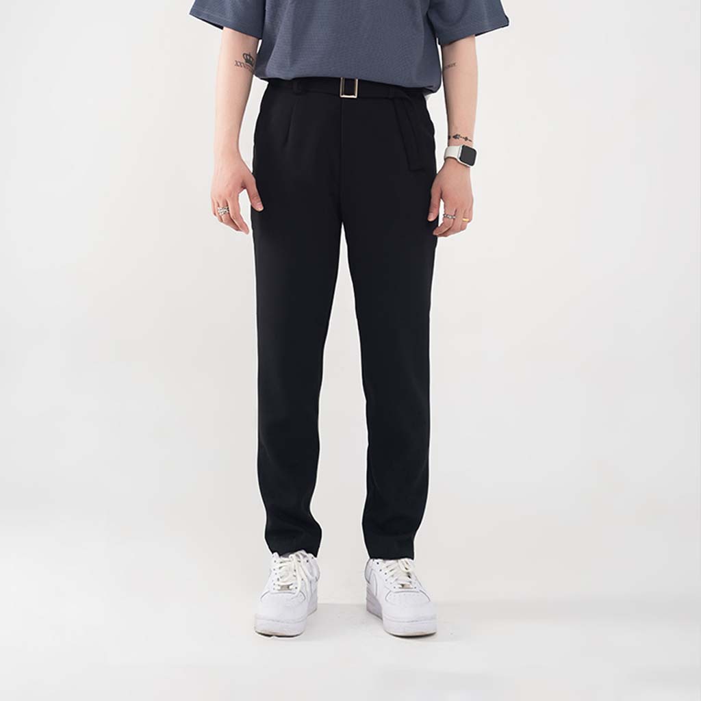 Quần âu cạp cao nam MALTRIK Bigsize, quần tây vải tuyết mưa cao cấp tặng kèm đai lưng có size lớn đến 130kg