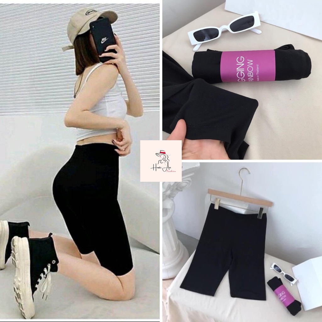 Quần legging lửng nữ tập gym cao cấp nâng mông co giãn 4 chiều m444
