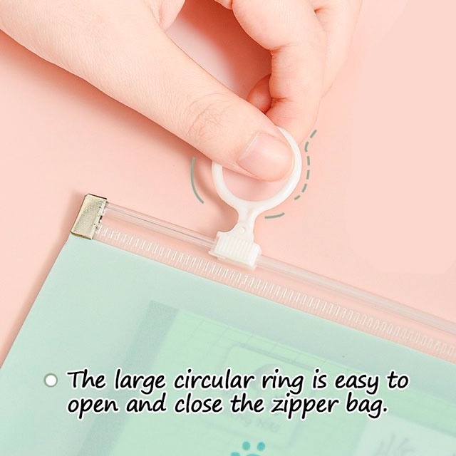 Set 4 túi đựng khẩu trang chống bụi chống ẩm có khóa kéo tiện dụng