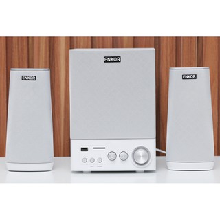 Loa vi tính 2.1 Enkor E900 Bạc