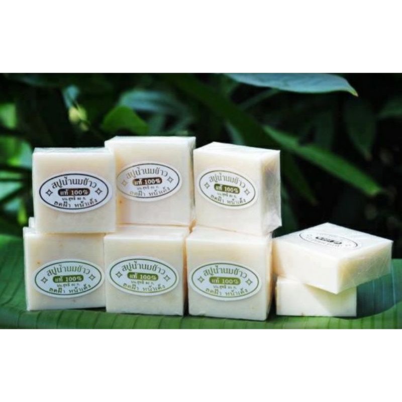 Xà Phòng Cám Gạo Thái Lan Jam Rice Milk Soap Whitening Herbal Soap | BigBuy360 - bigbuy360.vn