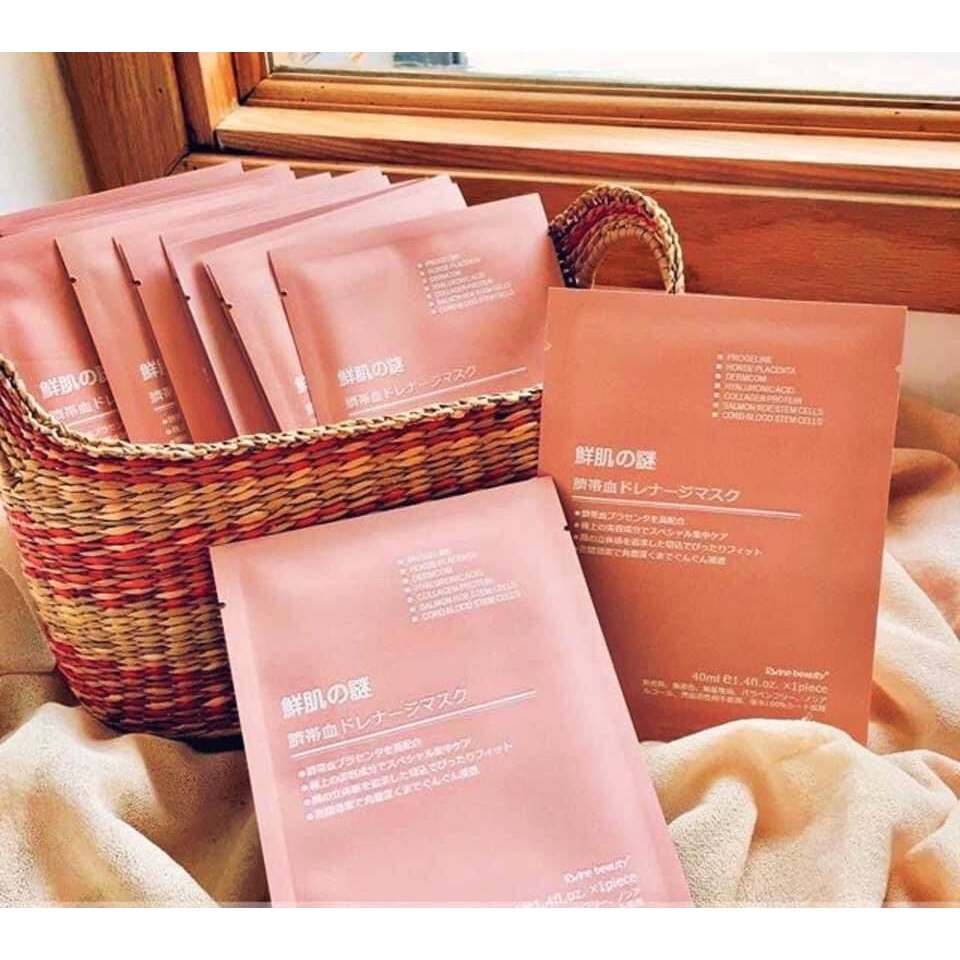 [ Deal Follow ] Mặt Nạ Nhau Thai Cừu Cuống Rốn Tế Bào Gốc Dưỡng Trắng Da, Cấp Ẩm, Tái Tạo Trẻ Hóa Da | BigBuy360 - bigbuy360.vn