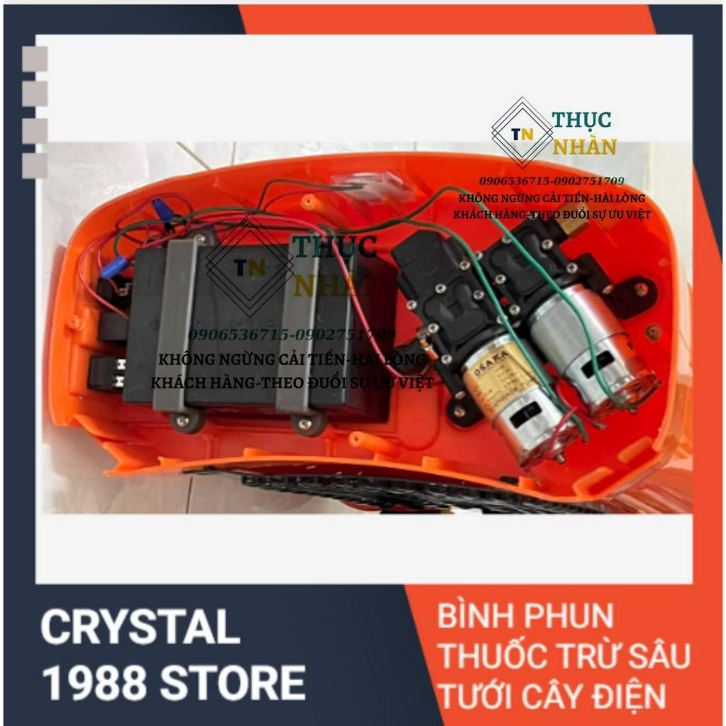 Bình xịt thuốc 20L chạy điện 12V OSAKA , Phun thuốc trừ sâu lúa, phun thuốc hoa màu, phun khử trùng Phun thuốc cây cảnh