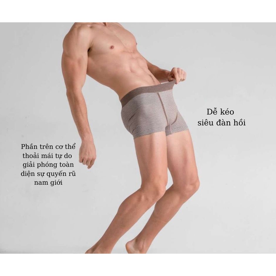 Quần sịp đùi nam Nice quần lót đùi nam co dãn khô thoáng kháng khuẩn chống mùi