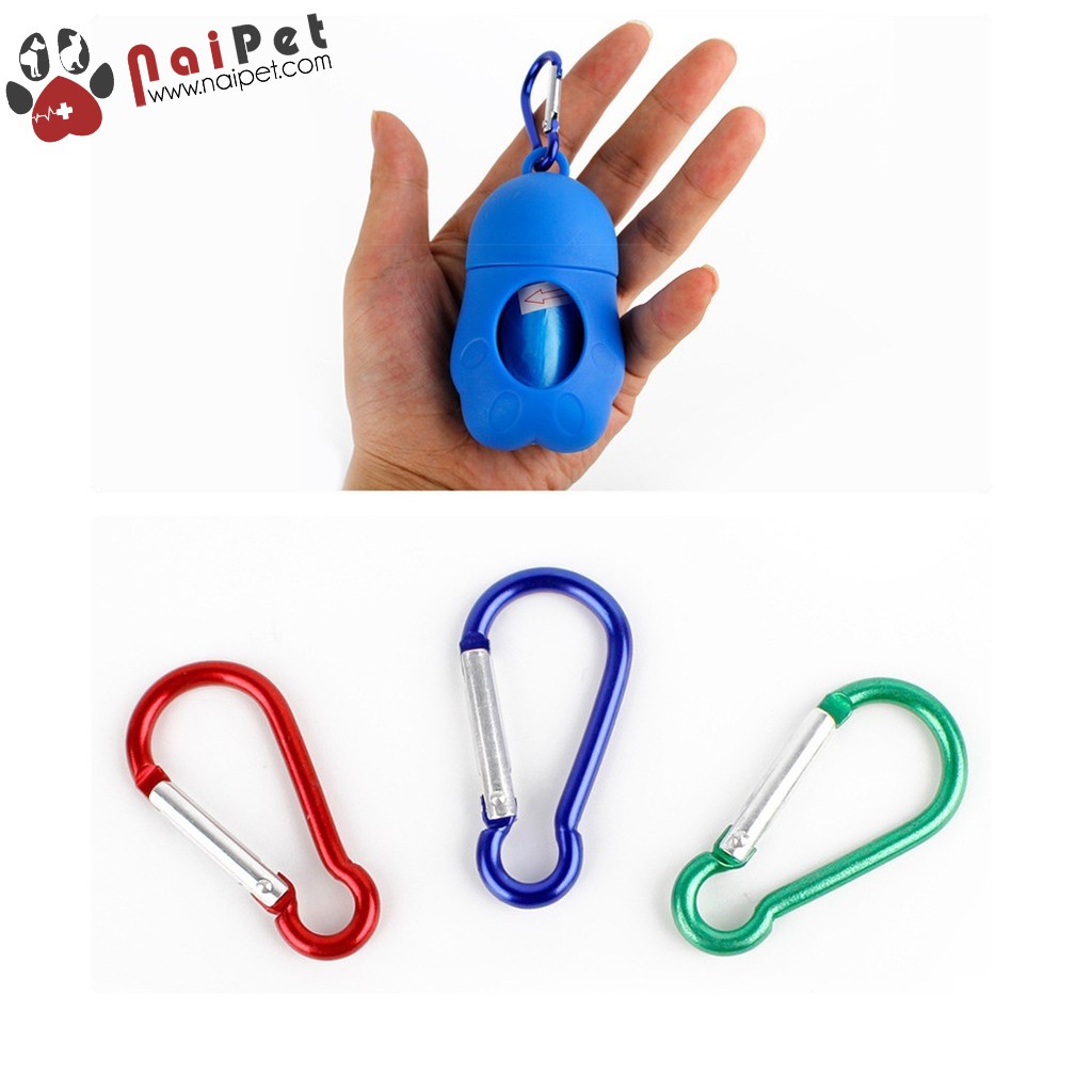 Hộp Đựng Túi Gắp Phân Hình Bàn Chân Thú TDP002