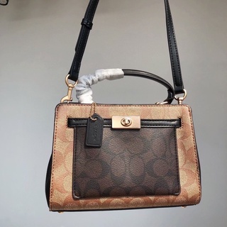 Túi Coach mini Lane Top handle