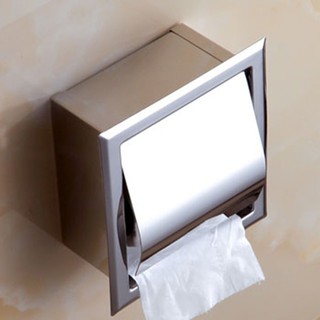 Lô giấy vệ sinh âm tường inox Zento HC1258