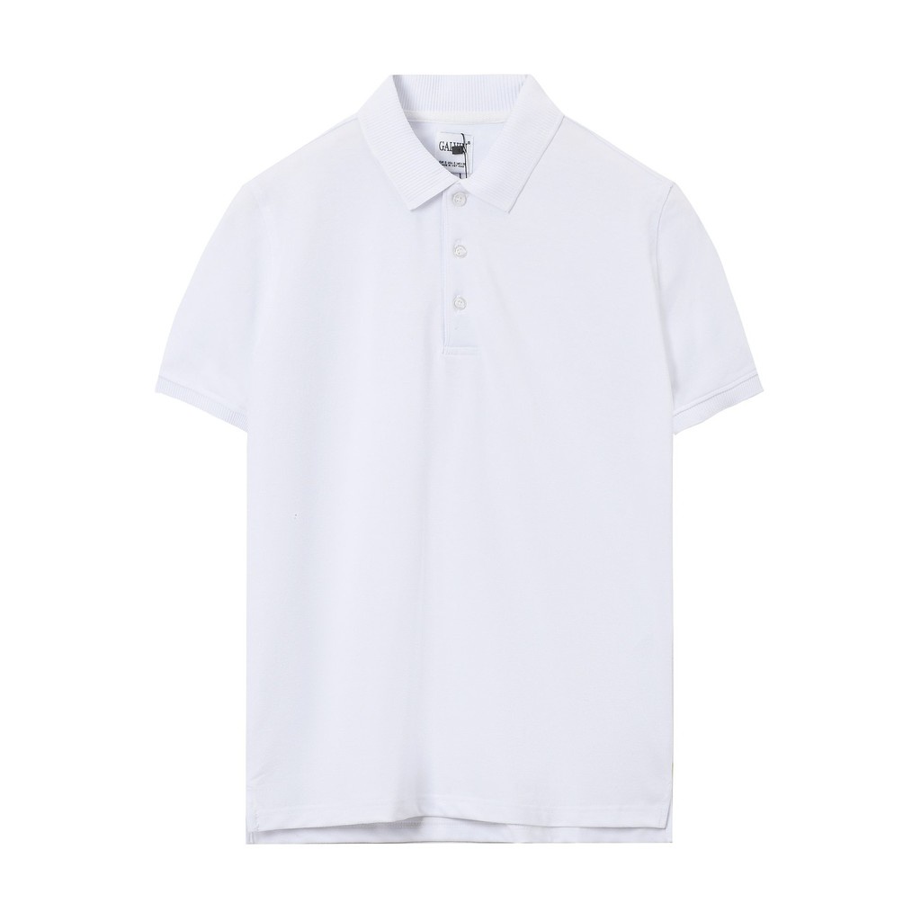 Áo polo nam Galvin cotton cá sấu cao cấp xuất xịn dệt bo dày dặn chuẩn form áo thun cổ bẻ tay ngắn