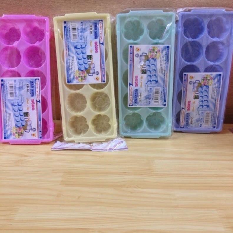 Khay Nhựa Hình Hoa Làm Đá, Rau Câu MS017